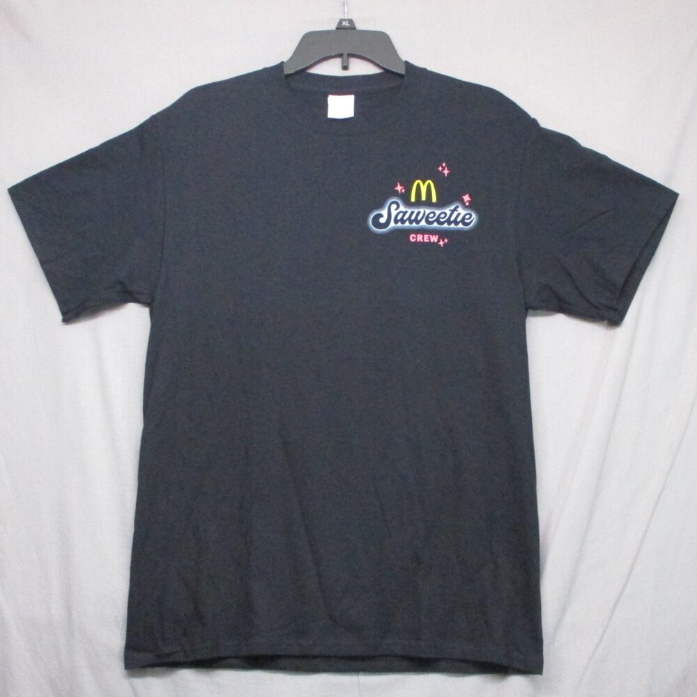 McDonald's Sweetie Crew‎ T-Shirt Black Women Size | M